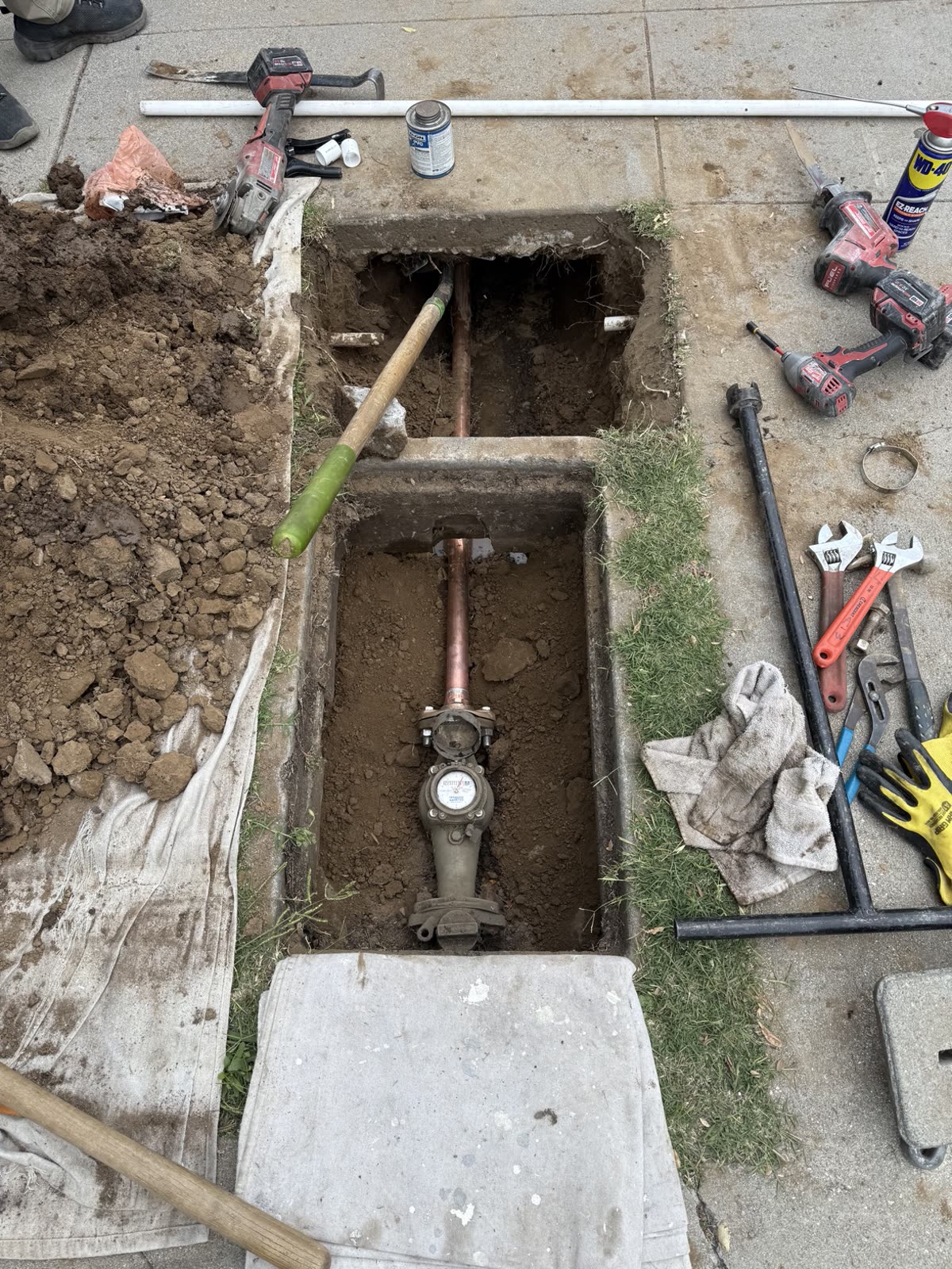 Water Main Replacement / 主供水管更换